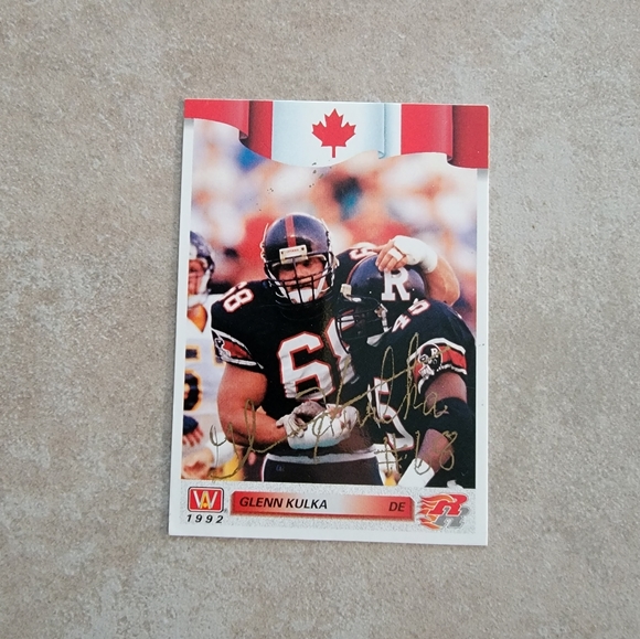 CFL 7 Autographed Ottawa Roughriders Cards - Picture 7 of 8